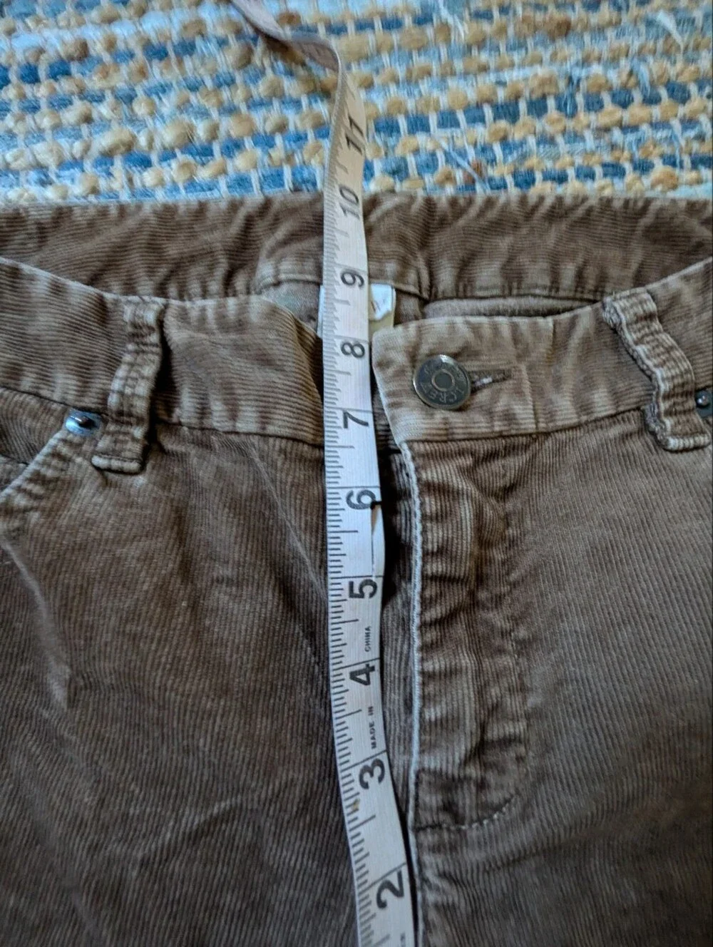 Vintage J.Crew Corduroy Pants 8T Brown Preppy Minimalist Normcore Classic